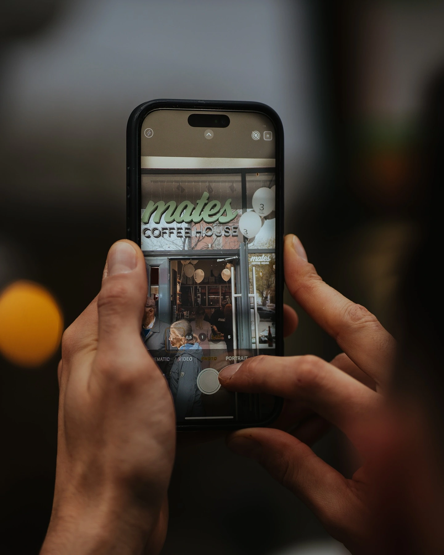 Website prezentare cafenea realizat de Alex Coleașă pentru Mates Coffee